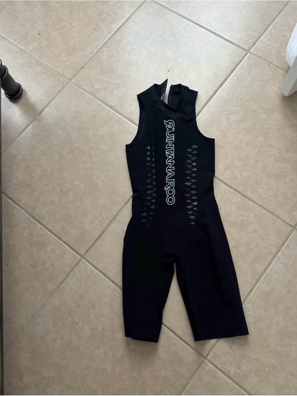 Quintana Roo Black Sleeveless Swimskin